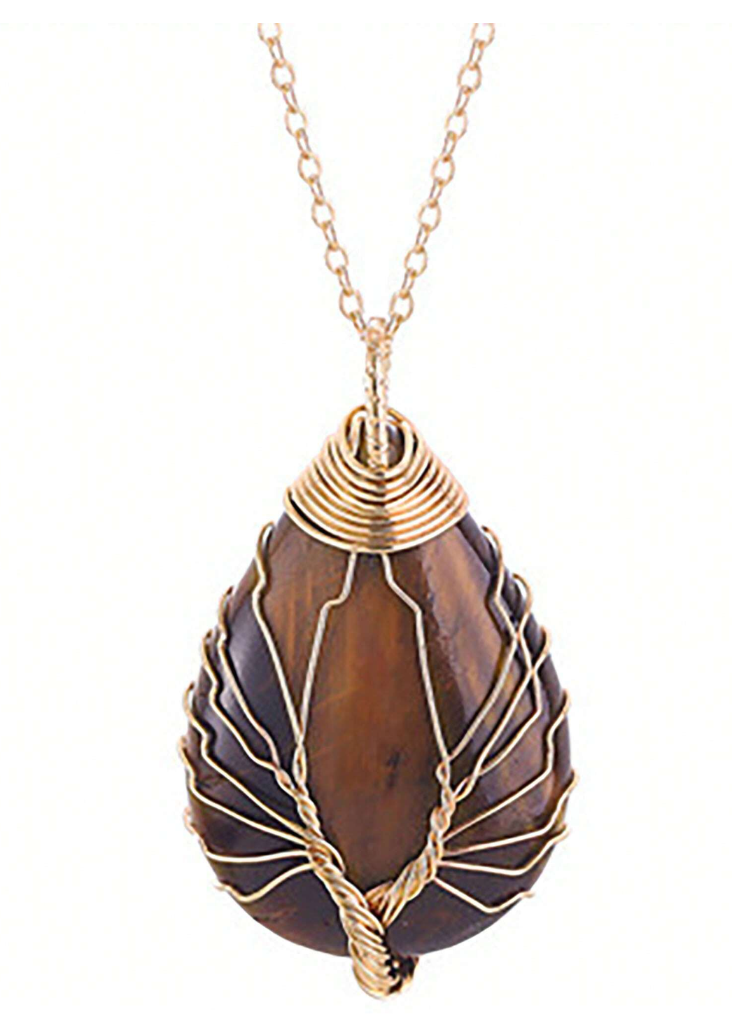 The Tree of Life Crystal Necklaces