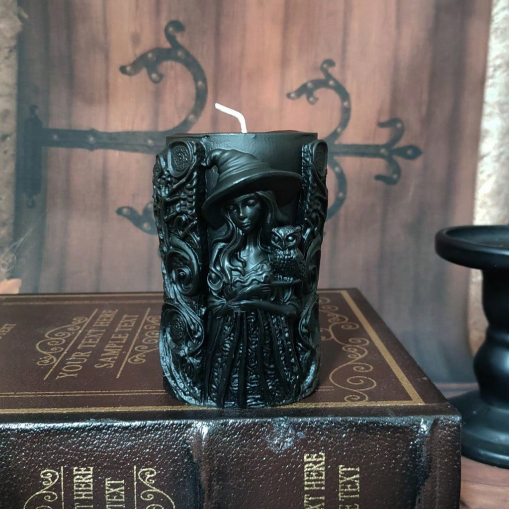 The Witch's Grimoire 3D Sculpted Ritual Candles - LIMITED EDITION