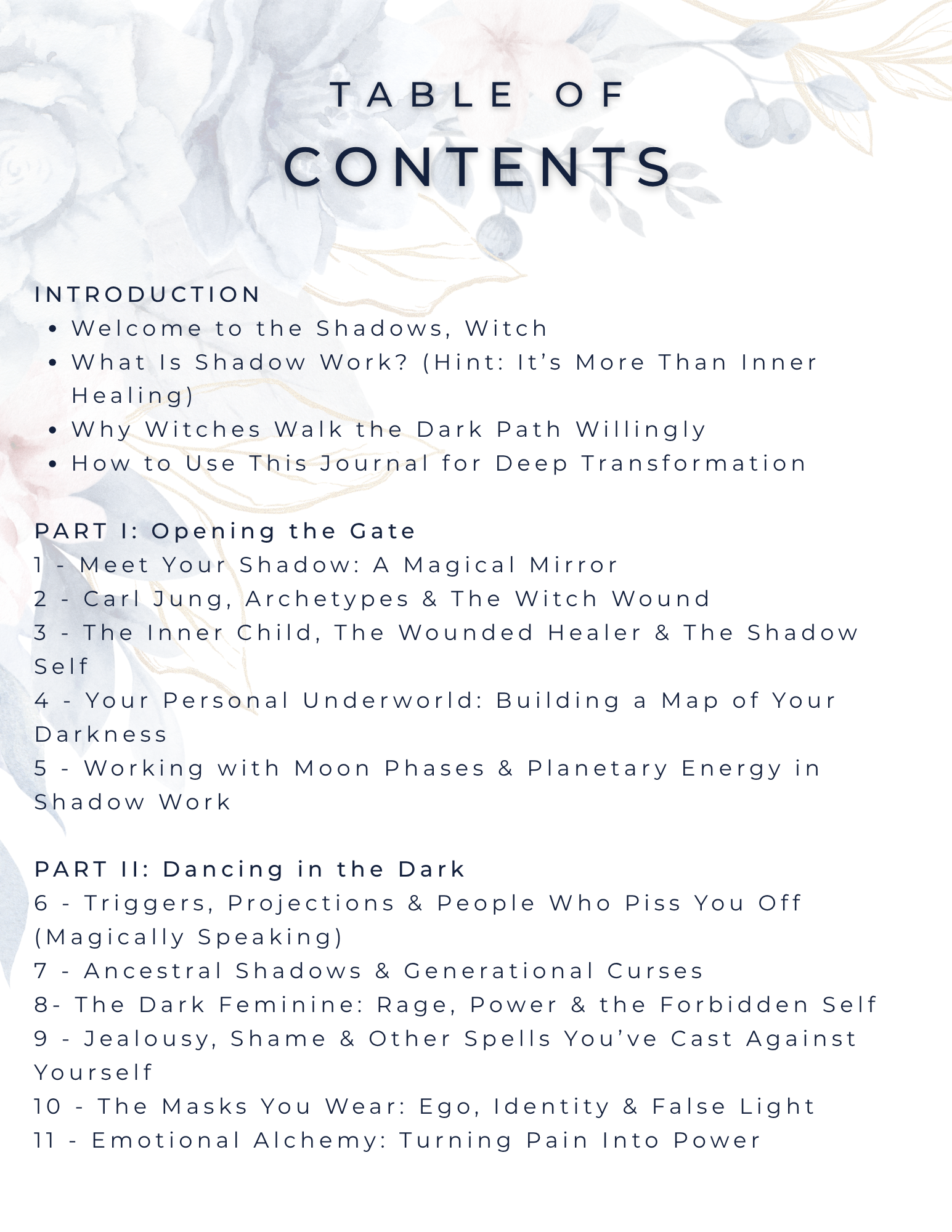 The Ultimate Shadow Work Journal - EBook