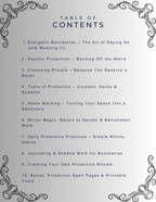 The Witch’s Protection -  Energetic & Magical Safety Ebook