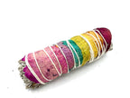 Smudge Stick - 7 Chakras Rose Petals Sage 10 cm