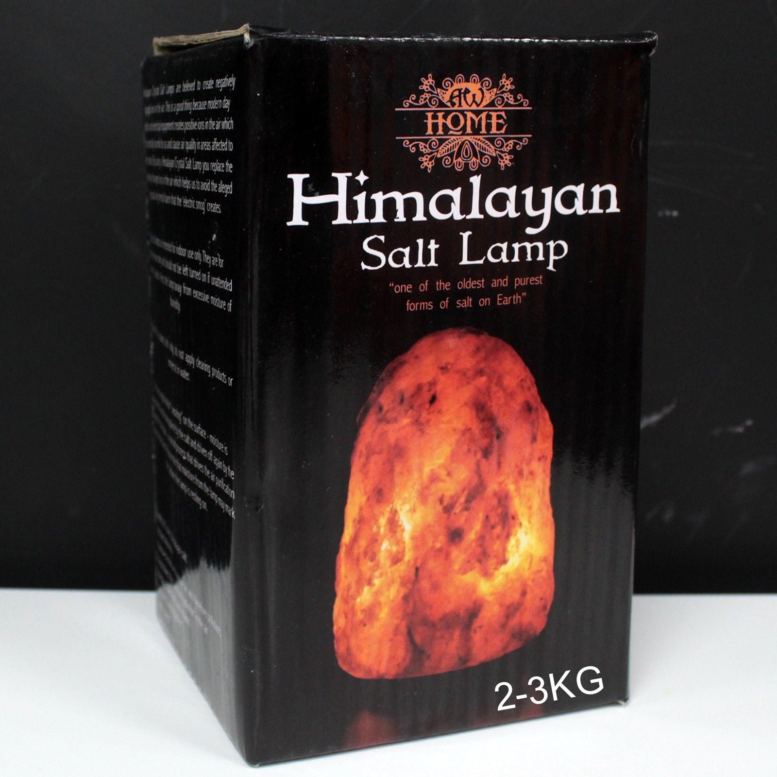 Quality Natural Salt Lamp - & Base