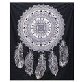 Double Cotton Bedspread + Wall Hanging - Dreamcatcher