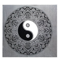Double Cotton Bedspread + Wall Hanging - Ying yang